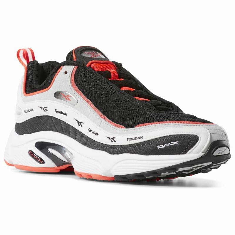 Tenisi Reebok Daytona Dmx Vector Dama Negrii/Gri/Albi/Rosii Romania QR9334QK